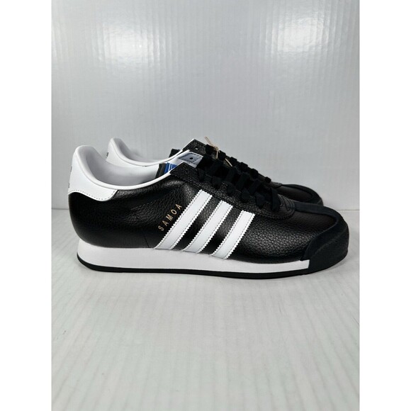 adidas Other - Adidas Samoa Athletic Sneaker Shoes Black White Men's Size 11 (019351) NEW